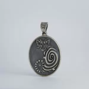 Alice in Wonderland Necklace Cheshire Cat Idolstore - Merchandise and Collectibles Merchandise, Toys and Collectibles