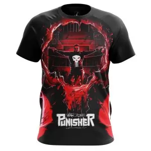 Men’s t-shirt Punisher War Zone Marvel Idolstore - Merchandise and Collectibles Merchandise, Toys and Collectibles 2