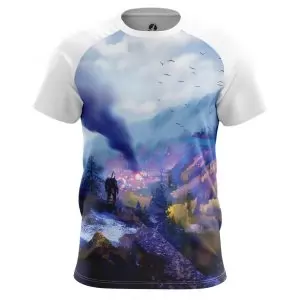 Men’s t-shirt Witcher World Wolf Sign World Idolstore - Merchandise and Collectibles Merchandise, Toys and Collectibles 2