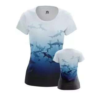 Women’s t-shirt Shark Life Animals Sharks in Ocean Idolstore - Merchandise and Collectibles Merchandise, Toys and Collectibles 2