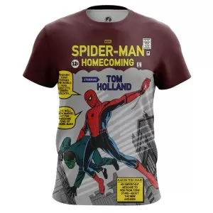 Men’s t-shirt Amazing Homecoming Spider-man Idolstore - Merchandise and Collectibles Merchandise, Toys and Collectibles 2