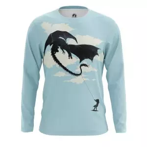 Men’s long sleeve Dragon Kite Fun Fantasy Idolstore - Merchandise and Collectibles Merchandise, Toys and Collectibles 2