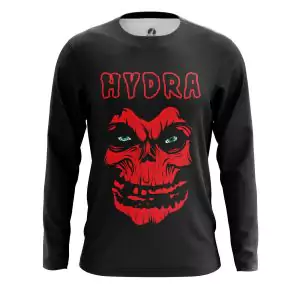 Men’s long sleeve Hydra Hail Red Skull Idolstore - Merchandise and Collectibles Merchandise, Toys and Collectibles 2