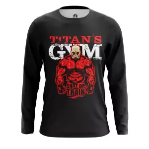 Men’s long sleeve Shut up and train Attack on Titan Idolstore - Merchandise and Collectibles Merchandise, Toys and Collectibles 2