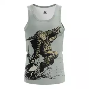 Men’s tank Bioshock Gaming Vest Idolstore - Merchandise and Collectibles Merchandise, Toys and Collectibles 2