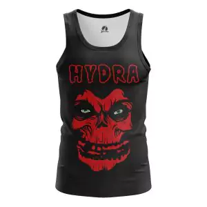 Men’s tank Hydra Hail Red Skull Vest Idolstore - Merchandise and Collectibles Merchandise, Toys and Collectibles 2