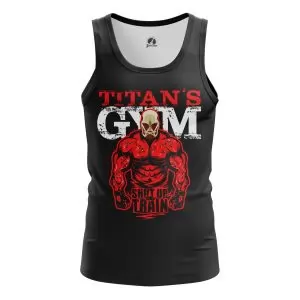 Men’s tank Shut up and train Attack on Titan Vest Idolstore - Merchandise and Collectibles Merchandise, Toys and Collectibles 2