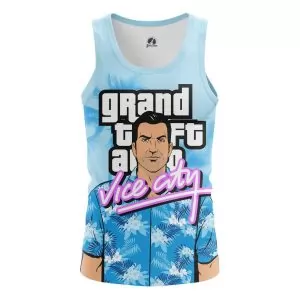 Men’s tank Tommy Vercetti GTA Vice City Vest Idolstore - Merchandise and Collectibles Merchandise, Toys and Collectibles 2