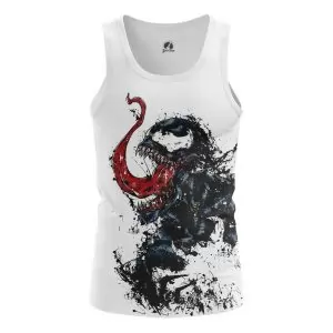 Men’s tank Venom Symbiote White Vest Idolstore - Merchandise and Collectibles Merchandise, Toys and Collectibles 2