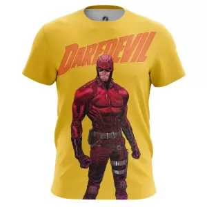 Daredevil Men’s t-shirt Yellow Idolstore - Merchandise and Collectibles Merchandise, Toys and Collectibles 2