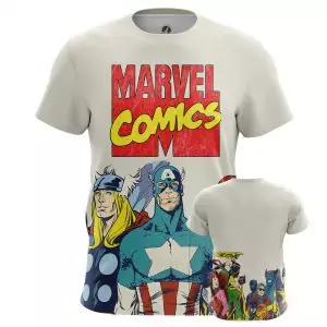 Men’s t-shirt Marvel Comics Avengers Title Idolstore - Merchandise and Collectibles Merchandise, Toys and Collectibles 2