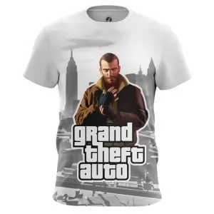 Men’s t-shirt Niko Games Gta 4 Russia Mafia Idolstore - Merchandise and Collectibles Merchandise, Toys and Collectibles 2