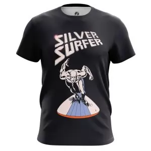 Men’s t-shirt Silver Surfer Fantastic 4 Idolstore - Merchandise and Collectibles Merchandise, Toys and Collectibles 2