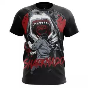 Men’s t-shirt Sharknado Jaws Idolstore - Merchandise and Collectibles Merchandise, Toys and Collectibles 2