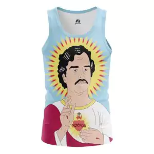 Tank Pablo Escobar Warm Heart Vest Idolstore - Merchandise and Collectibles Merchandise, Toys and Collectibles 2