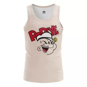Tank Popeye Sailor Face Art Vest Idolstore - Merchandise and Collectibles Merchandise, Toys and Collectibles 2