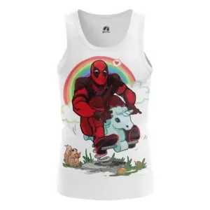 Tank Deadpool Rainbow Unicorn Vest Idolstore - Merchandise and Collectibles Merchandise, Toys and Collectibles 2