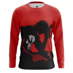 Long sleeve Punisher Black Red Art Inspired Idolstore - Merchandise and Collectibles Merchandise, Toys and Collectibles 2