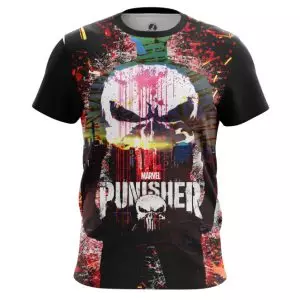 Punisher T-shirt Skull Illustration Inspired Idolstore - Merchandise and Collectibles Merchandise, Toys and Collectibles 2