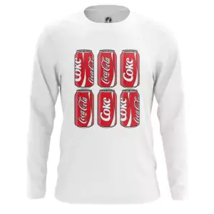 Long sleeve Coca Cola Steel Cans Idolstore - Merchandise and Collectibles Merchandise, Toys and Collectibles 2