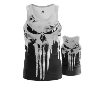 Tank Punisher Skull Logo Full body Print Inspired Clothing Vest Idolstore - Merchandise and Collectibles Merchandise, Toys and Collectibles 2
