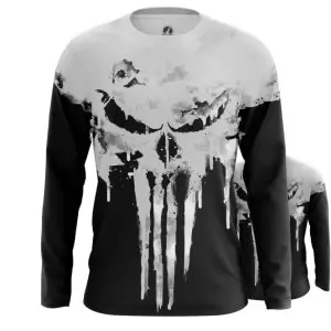 Long sleeve Punisher Skull Logo Full body Print Inspired Clothing Idolstore - Merchandise and Collectibles Merchandise, Toys and Collectibles 2