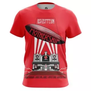 Buy led zeppelin men's t-shirt mothership - product collection