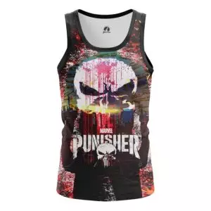 Tank Punisher Skull Illustration Inspired Vest Idolstore - Merchandise and Collectibles Merchandise, Toys and Collectibles 2