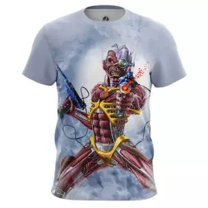 Buy men's t-shirt iron maiden fan art cover - product collection