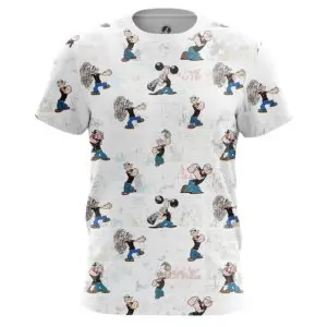 Men’s t-shirt Popeye Sailor Art Pattern Idolstore - Merchandise and Collectibles Merchandise, Toys and Collectibles 2