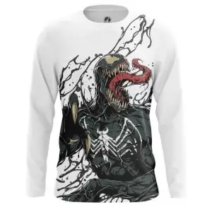 Men’s long sleeve Venom Symbiote Web Art Idolstore - Merchandise and Collectibles Merchandise, Toys and Collectibles 2
