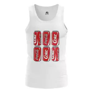 Tank Coca Cola Steel Cans Vest Idolstore - Merchandise and Collectibles Merchandise, Toys and Collectibles 2
