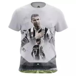 Men’s t-shirt Cristiano Ronaldo Juventus Fan Shirts Idolstore - Merchandise and Collectibles Merchandise, Toys and Collectibles 2