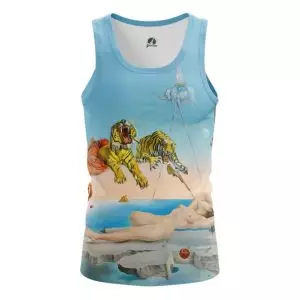 Tank Salvador Dali’s Dream Art Painting Vest Idolstore - Merchandise and Collectibles Merchandise, Toys and Collectibles 2