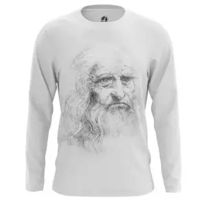Long sleeve Da Vinci Self Portrait Fine Idolstore - Merchandise and Collectibles Merchandise, Toys and Collectibles 2
