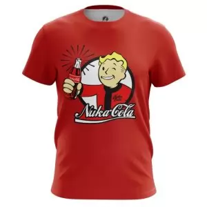 Men’s t-shirt Nuka Cola Wallpaper Vault Boy Fallout Idolstore - Merchandise and Collectibles Merchandise, Toys and Collectibles 2