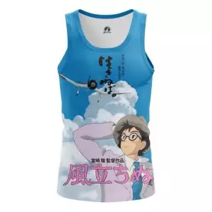Tank Wind Rises Hayao Miyazaki Vest Idolstore - Merchandise and Collectibles Merchandise, Toys and Collectibles 2