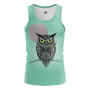 Tank Owl Bird Art Animals Shirts Vest Idolstore - Merchandise and Collectibles Merchandise, Toys and Collectibles 2