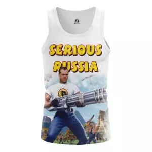 Tank Serious Russia Sam Game Politics Vest Idolstore - Merchandise and Collectibles Merchandise, Toys and Collectibles 2