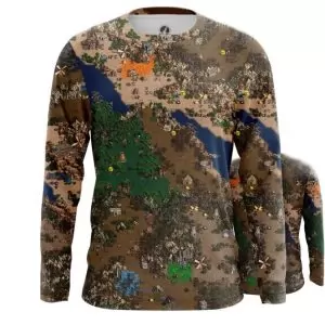 Long sleeve Heroes of might and Magic 3 Map World Inspired Idolstore - Merchandise and Collectibles Merchandise, Toys and Collectibles 2