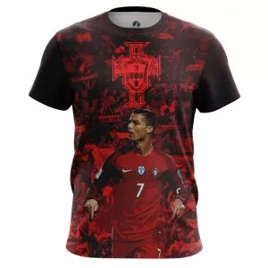 Men’s t-shirt Cristiano Ronaldo Picture Fan art Portugal Idolstore - Merchandise and Collectibles Merchandise, Toys and Collectibles 2