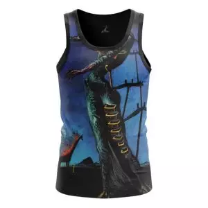 Tank Burning Giraffe Painting by Salvador Dali Vest Idolstore - Merchandise and Collectibles Merchandise, Toys and Collectibles 2