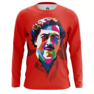 Long sleeve Pablo Escobar Pop Art Picture Idolstore - Merchandise and Collectibles Merchandise, Toys and Collectibles 2