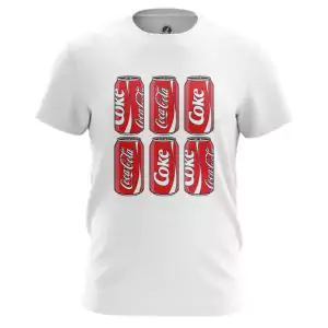 Men’s t-shirt Coca Cola Steel Cans Idolstore - Merchandise and Collectibles Merchandise, Toys and Collectibles 2