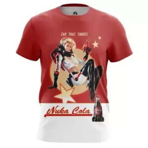 Men’s t-shirt Nuka Cola Wallpaper Pin-up girl Fallout Idolstore - Merchandise and Collectibles Merchandise, Toys and Collectibles 2