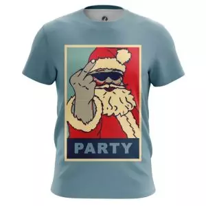 T-shirt Santa Claus Party Christmas Pop art Idolstore - Merchandise and Collectibles Merchandise, Toys and Collectibles 2