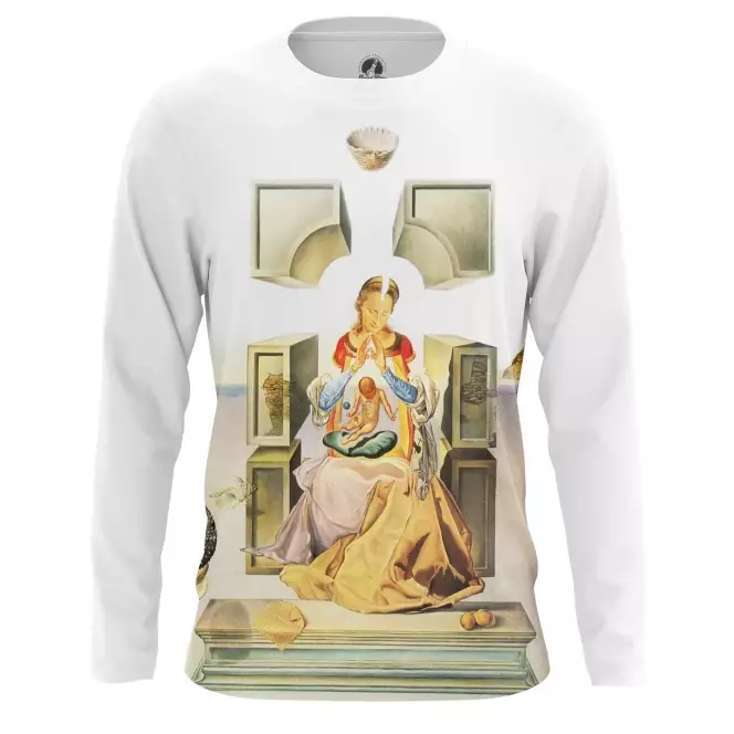 Long sleeve Madonna of Port Lligat Painting Salvador Dali Idolstore - Merchandise and Collectibles Merchandise, Toys and Collectibles 2
