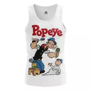 Tank Popeye Sailor Art Picture Vest Idolstore - Merchandise and Collectibles Merchandise, Toys and Collectibles 2