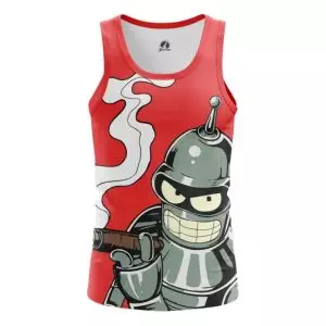 Tank Bender Futurama TV Series Vest Idolstore - Merchandise and Collectibles Merchandise, Toys and Collectibles 2