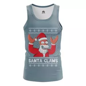 Tank Santa Claws Futurama Zoidberg Christmas X-mas Vest Idolstore - Merchandise and Collectibles Merchandise, Toys and Collectibles 2